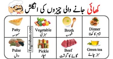 Food Vocabulary with Pictures